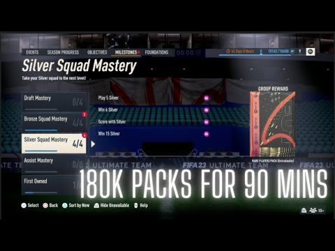 Bronze/Silver Squad Mastery Completed Easy FIFA 23 FREE PACKS !!!