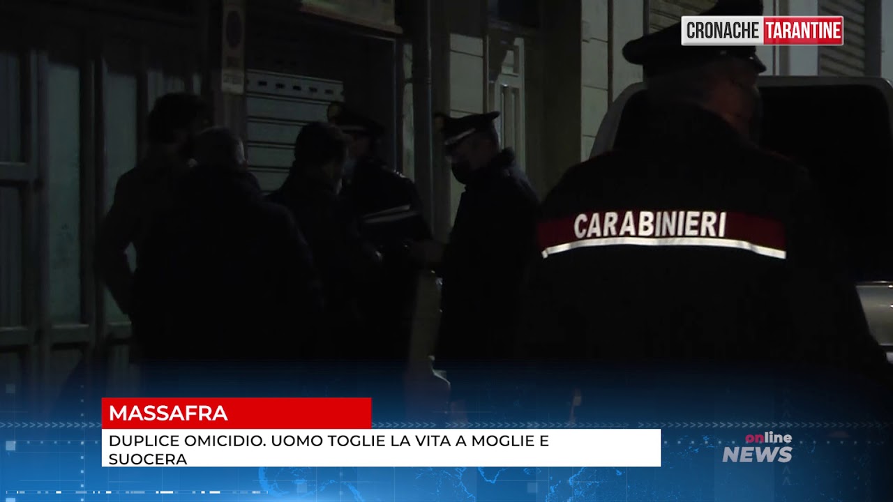 Massafra: duplice omicidio. Indagano i carabinieri