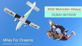 Skydive Dubai - 4000 Metre Yükseklikte Uçaktan Atladım