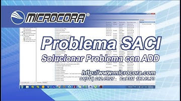 Solución con problema de conexión con saci de Contpaqi - Microcora