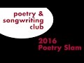 Charles Wright - "Maturity" | Poetry & Songwriting Club 2016 Poetry Slam