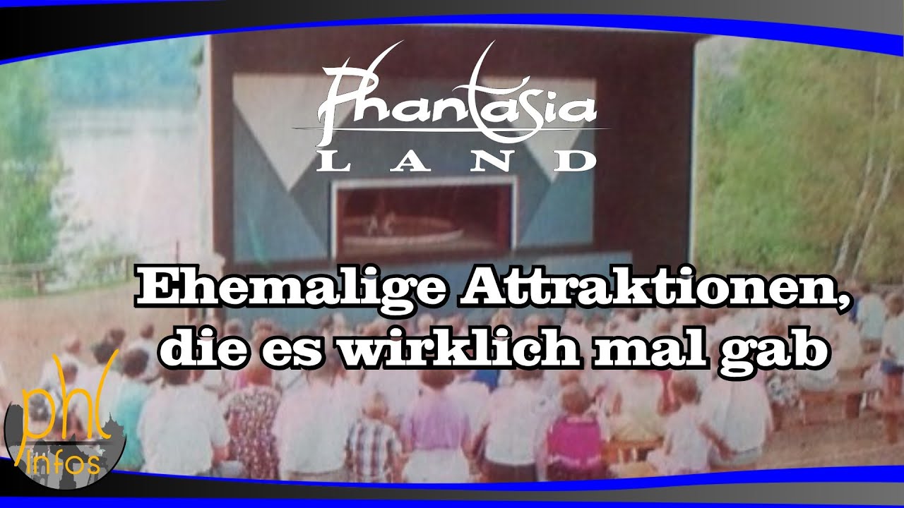Ehemalige Phantasialand-Attraktionen, die es wirklich mal gab