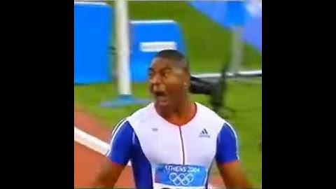 Great Britain🇬🇧 winning the 4x100m Relay Gold in 2004🇬🇷