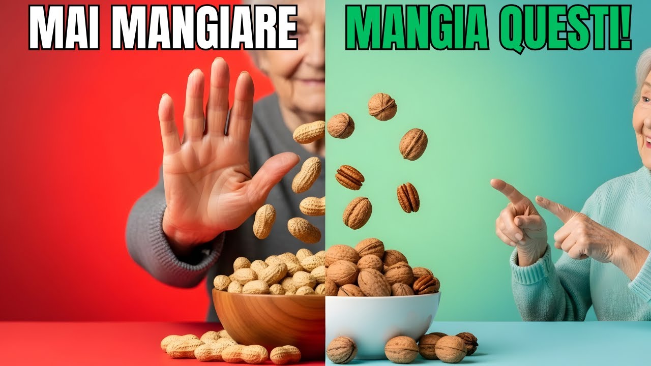 Le 4 PEGGIORI varietà di frutta secca da non toccare MAI e le che DEVI ...