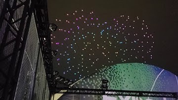 AWS re:Invent 2019 Intel drone show