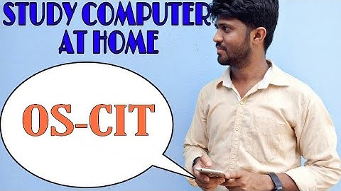 How to learn Computer Education at home | OS-CIT | OKCL | OSOU
