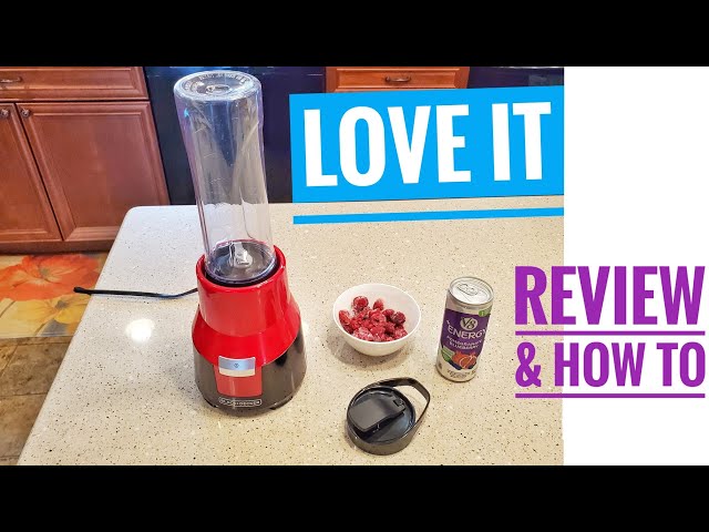 BLACK+DECKER FusionBlade Personal Blender Review - Healthy Kitchen 101