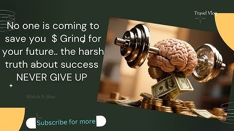 No One Is Coming to Save You. Grind for Your Future” #motivation #quotes #shorts #life #mindset #fyp