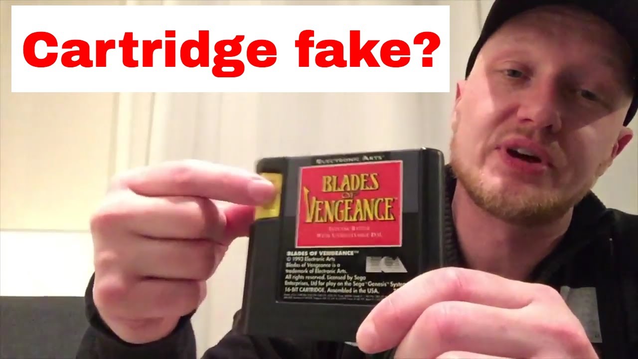 How To Spot A Fake Sega Megadrive \ Genesis Cartridge 