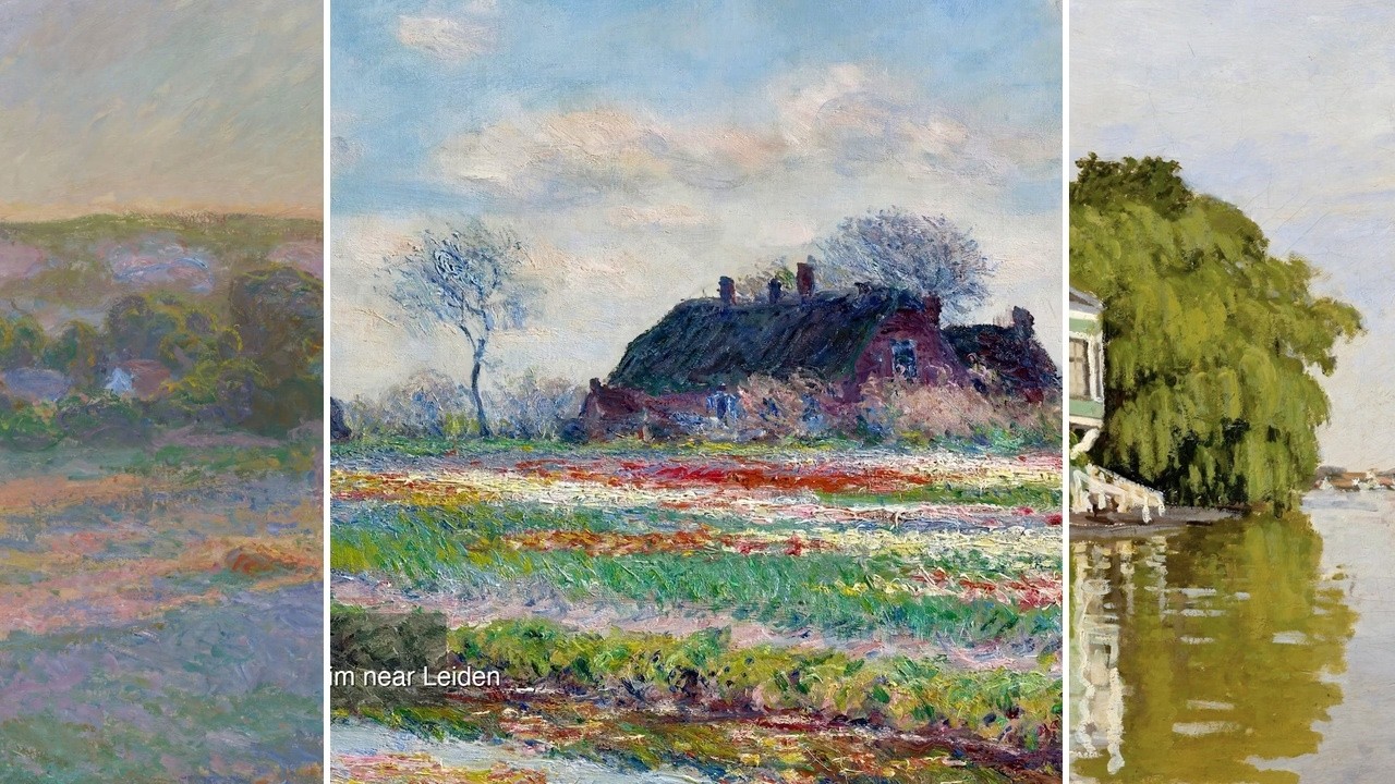 Claude Monet TV — Silent Art Gallery · July 16 Afternoon | Tulip Fields at Sassenheim… & others