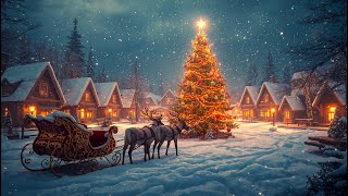 Beautiful Instrumental Christmas Music – A Magical Night in Santa’s Village with Relaxing Snowfall screenshot 2