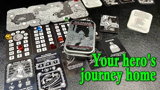 Your hero's journey home - review and overview of Tin Realm (Grey Gnome Games)