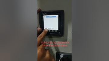 How to do CT PT RATIO Setting in Schneider POWERLOGIC PM5300 Meter