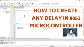 How to Make Any accurate delay in 8051 microcontroller | Tutorial screenshot 2