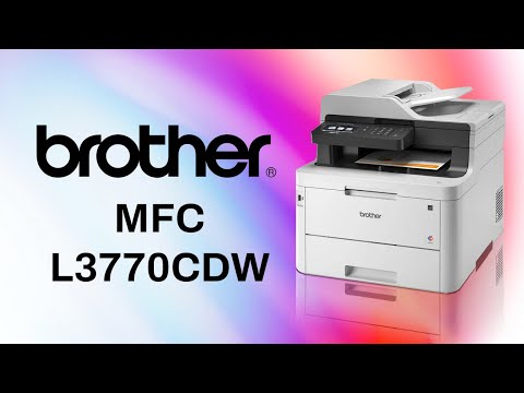 Présentation de l'imprimante Brother MFC-L3770CDW 