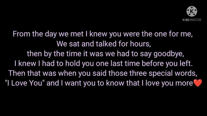 To The Love Of My Life