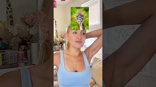 Well.didn’t expect that😬😂 #filter #smile #tiktok #tiktokeffects #animal #bird #lol #reaction