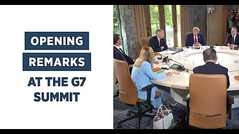 G7 Leaders' Summit 2025: Opening Remarks