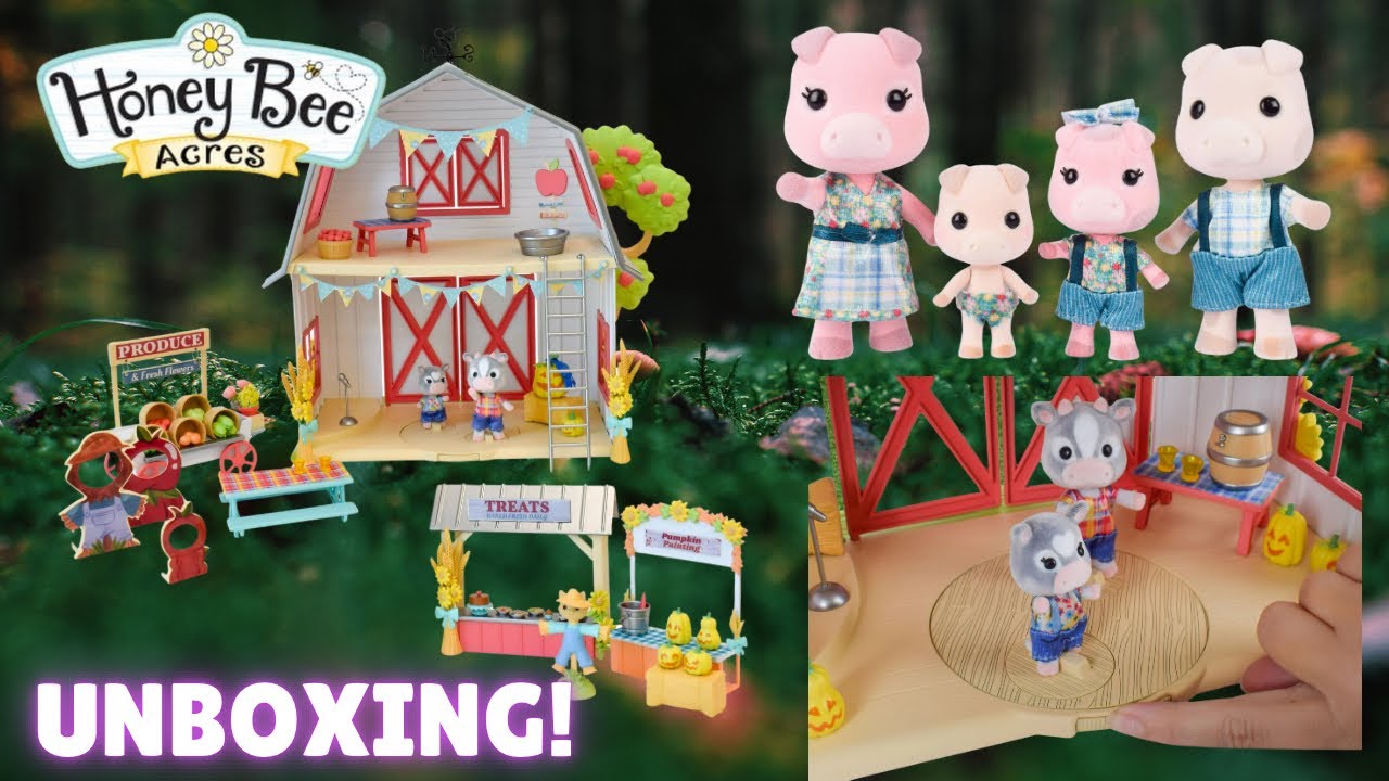 Honeybee Acres Harvest Festival +  Oinksters Family Unboxing & Review Demonstration
