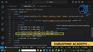 #01 VS Code EMMET Short Cut Tutorial | Step by Step Beginner to PRO