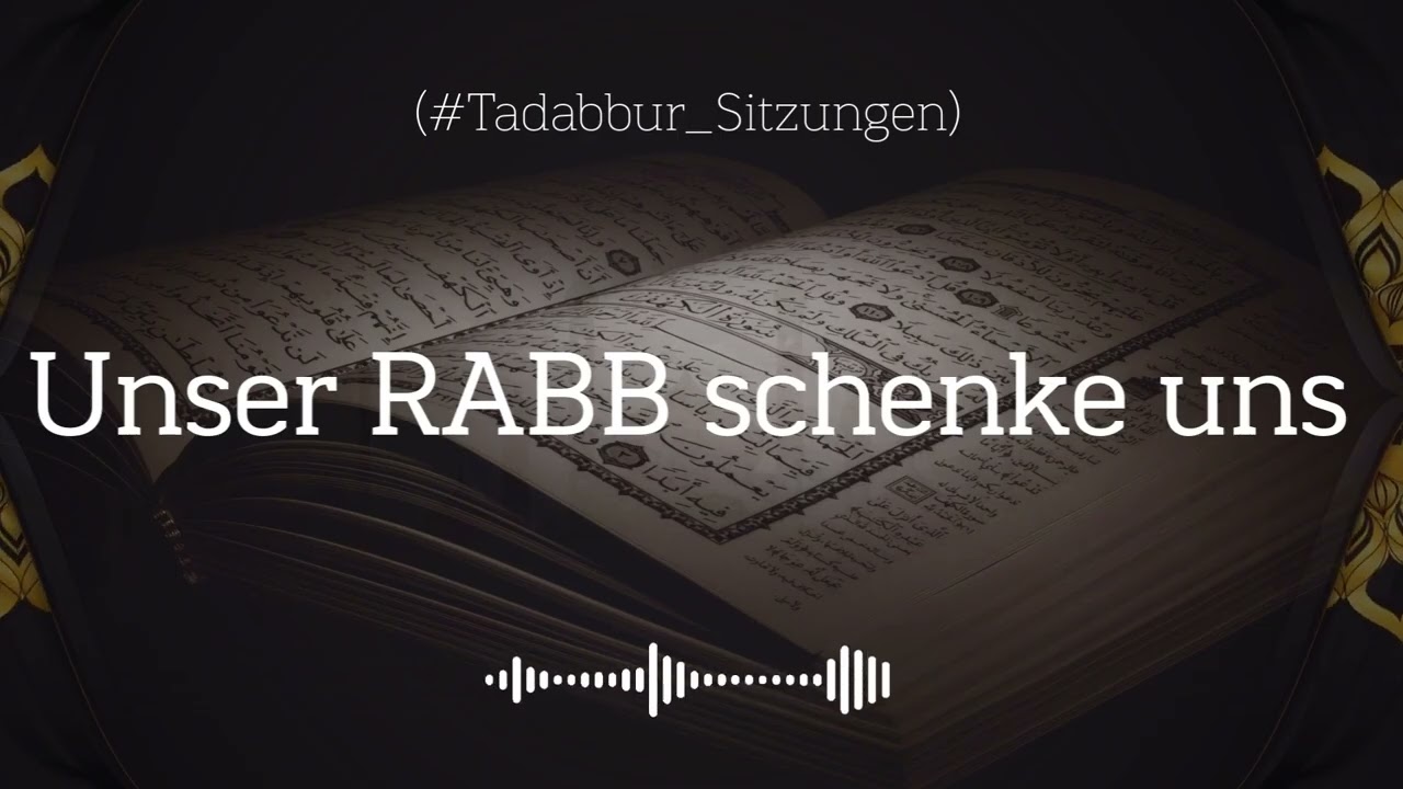 Unser RABB schenke uns