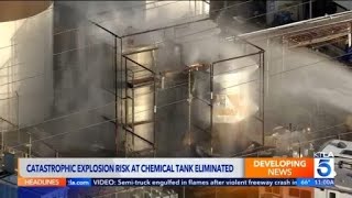 Catastrophic explosion risk eliminated at Garden Grove chemical tank