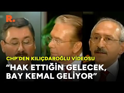 CHP'den Kılıçdaroğlu videosu: Onunkisi bir cumhuriyet hikayesi...