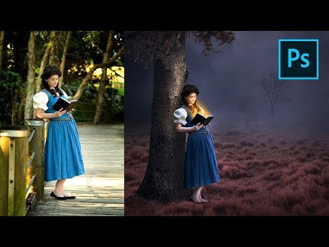 Photoshop Tutorial Manipulation Effects - Magic Book