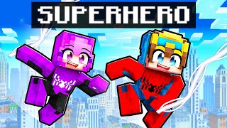 Playing as a SUPERHERO in Minecraft!