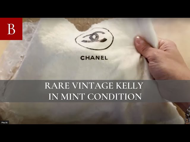 Unboxing my VINTAGE CHANEL KELLY 