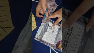 Unboxing copper nose pin with chain✨#meesho#youtubeshorts#shorts#viral#unboxing#minivlog