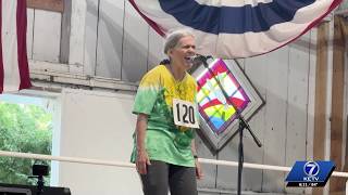 Details Watch: Winner of Iowa State Fair's popular husband calling contest takes the stage Update