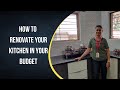 How to renovate your kitchen in your budget in Nashik Kitchen Trolley Modular furniture Interior