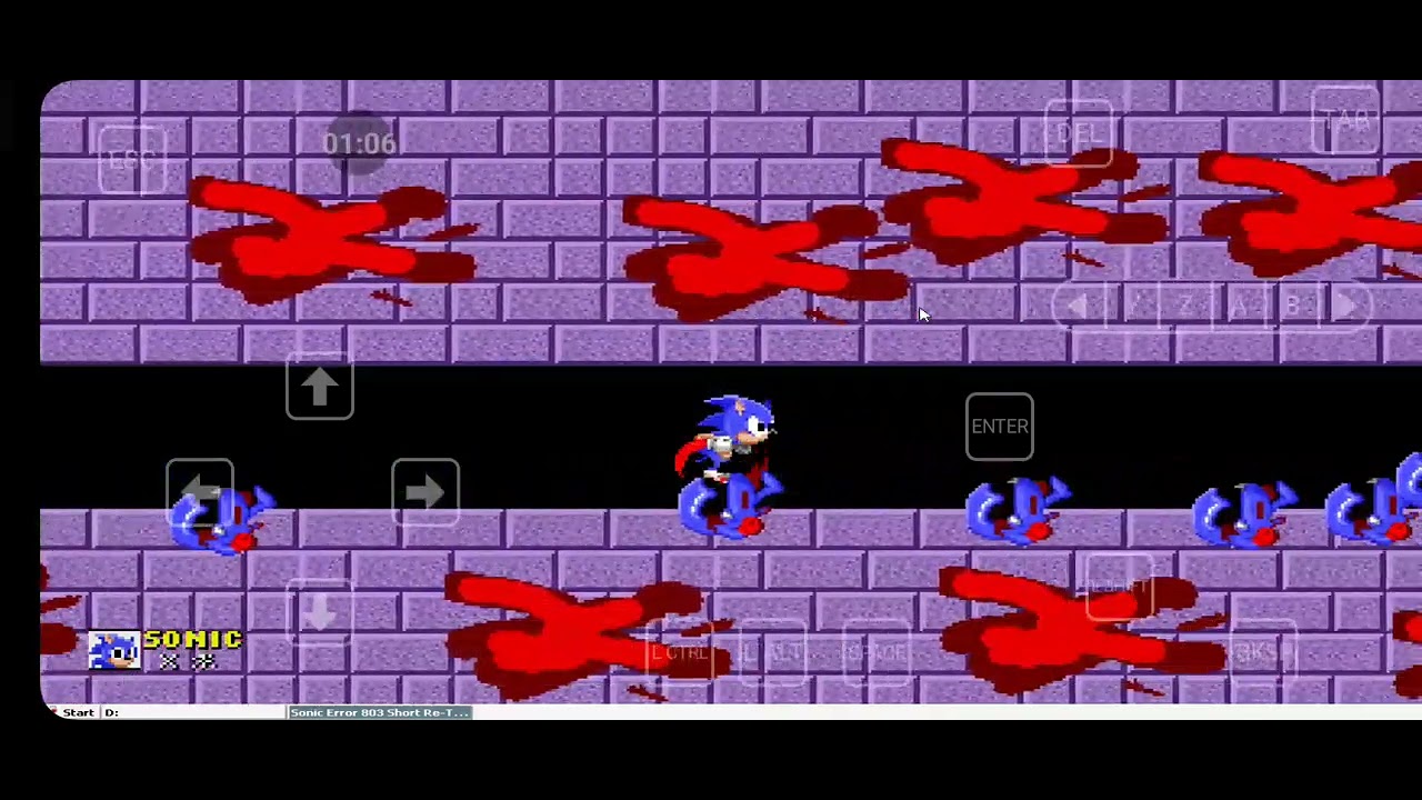 Ретейк Одной Игры..| Sonic Error 803 Re-Take - YouTube