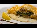 Кулебяка с мясным фаршем и шпинатом | Мясо. От филе до фарша