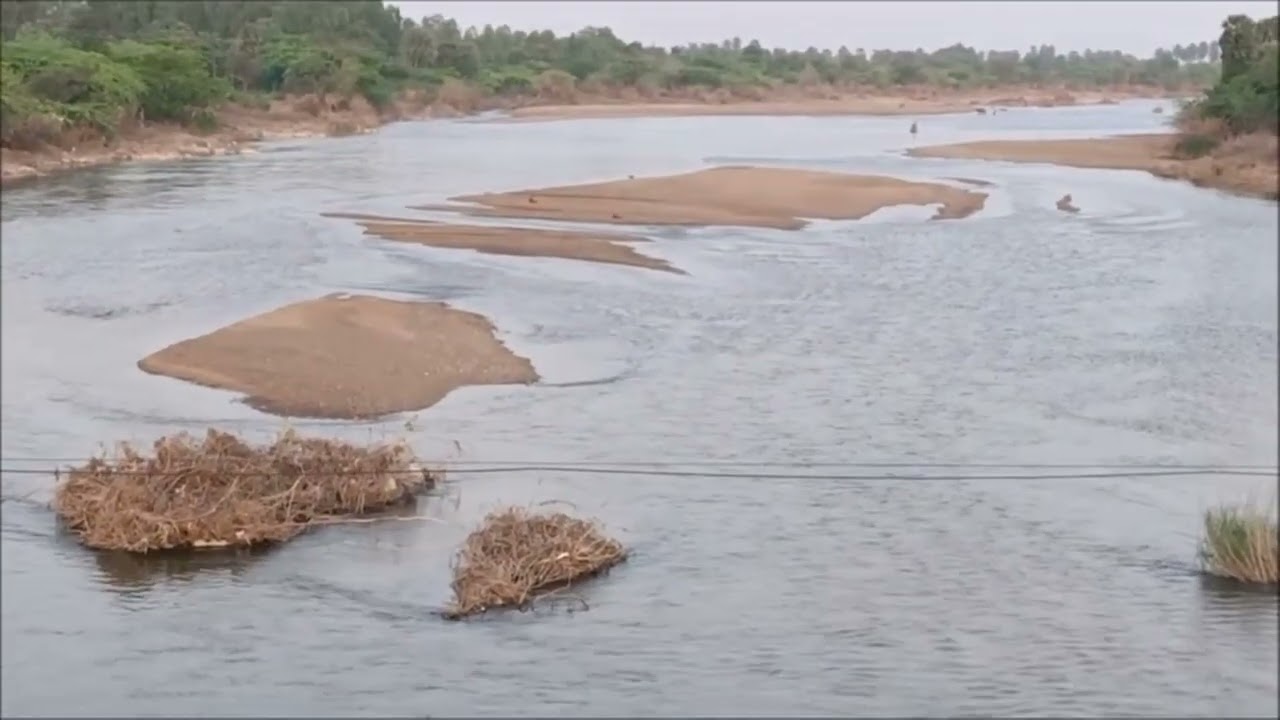 CHEYYAR RIVER, Thatchoor dam, Pathiavaram, Arni