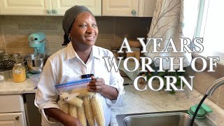 We Grew A Years Worth Of Corn....NOW WHAT