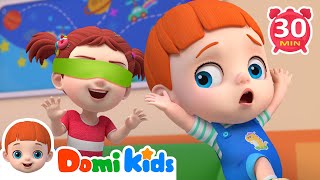 Peek A Boo | Baby's Playing Game | Fun Baby Songs + More Domikids Nursery Rhymes for Toddlers