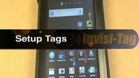 INVISI-TAG RFID SYSTEM - SET-UP TAGS FUNCTION