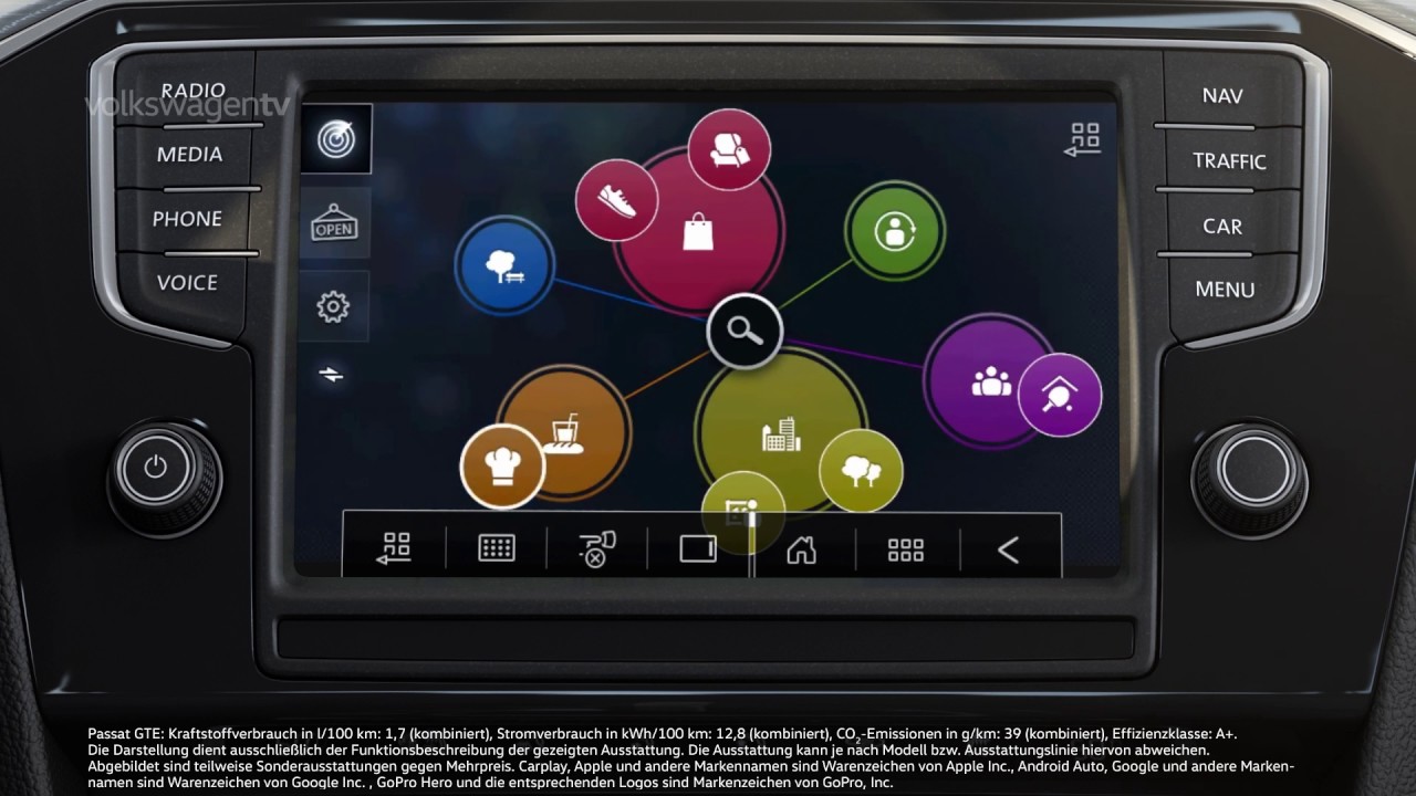 Volkswagen Car Net App Conect Youtube