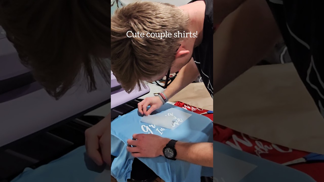 Cute custom shirts for couples! #shorts