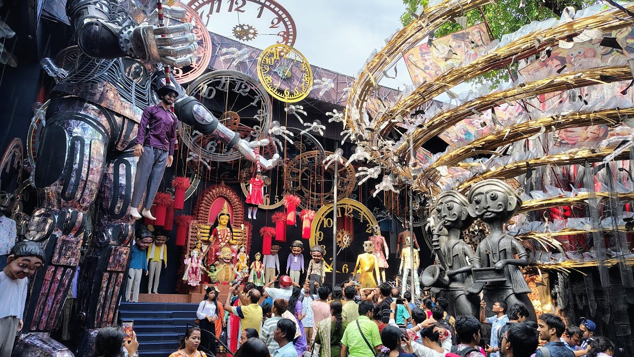 Durga Puja 2025 Pandal Hopping: 15+ Best South Kolkata Themes | Maha Panchami Full Day Journey