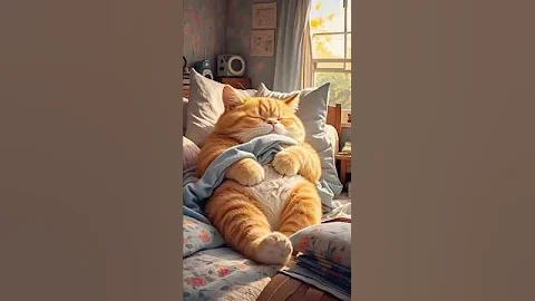 Watch the video about Cat 🐈 sleeping 🍍and eating 🍿🍽️🥕 #cat #cartoon #funny #catlover #cutecat #animation #kitten #cute