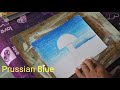 Homagni art kids   lesson 3 geometric drawing  painting easy tree with oil pastel