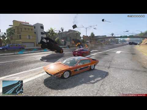 GTA 5 - Toreador Super Car Mayhem + Six Star Escape