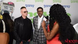Kid n Play talk latest House Party remake at the 2023 premiere with Rachel Mbuki |SHEEN Exclusive|