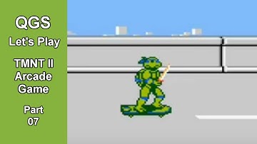 TMNT II Arcade Game Part 7