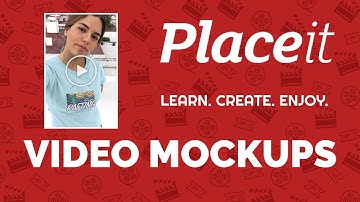 How To Make Apparel Video Mockups On Placeit | T-Shirt Mockups Tutorial