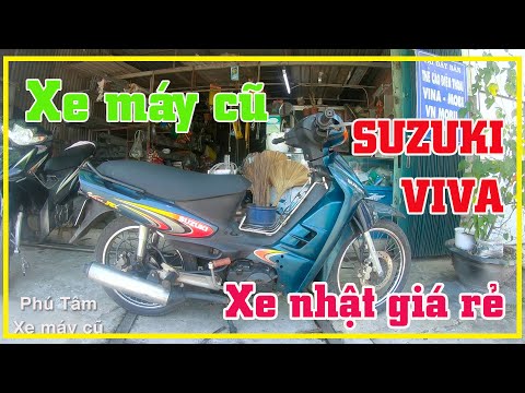 X.e m.á.y cũ giá rẻ Sài Gòn | Xe SUZUKI VIVA 2 thắng đĩa ✅Phú Tâm xe máy cũ
