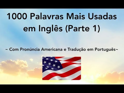 1000 palavras mais usadas em ingles